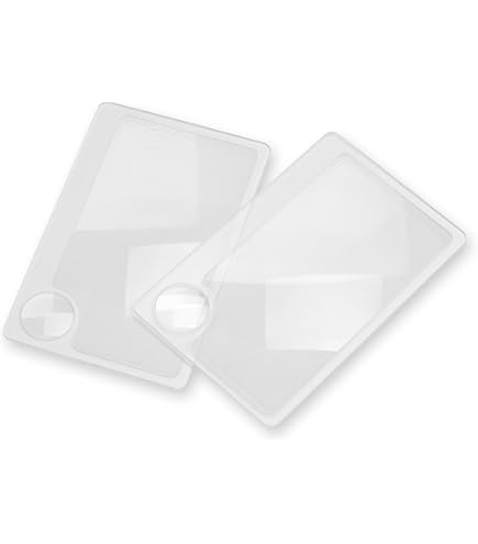 Amazon.co.jp: MagniMark、フレネルブックマーク拡大鏡3倍、6インチ
